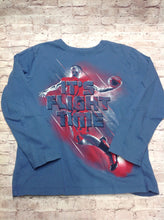 The Place Blue Print Basketball Top