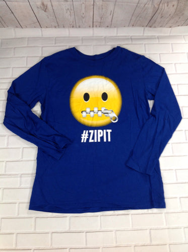 The Place Blue Print Top