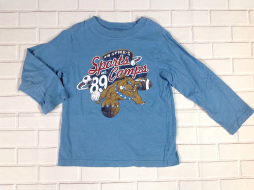 The Place Blue Sports Top