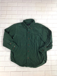The Place Dark Green CORD Top