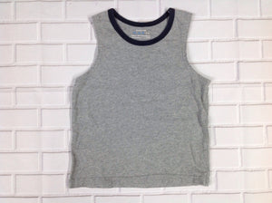 The Place GRAY & NAVY Top