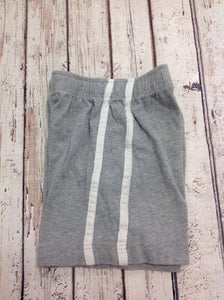 The Place GRAY & WHITE Stripe Shorts