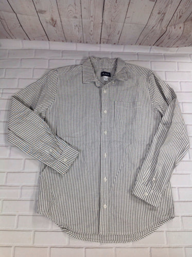 The Place GRAY PRINT Stripe Top