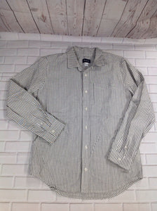 The Place GRAY PRINT Stripe Top