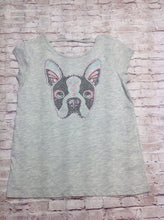 The Place GRAY PRINT Top