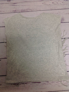 The Place GRAY PRINT Top