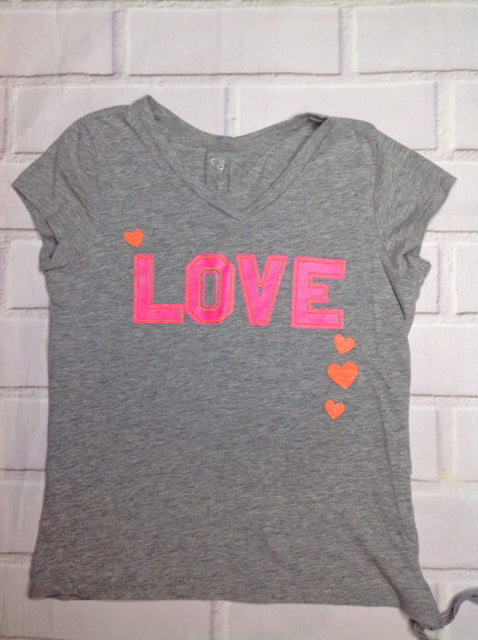 The Place GRAY PRINT Top