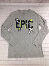 The Place GRAY PRINT Top