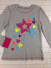 The Place GRAY PRINT Top