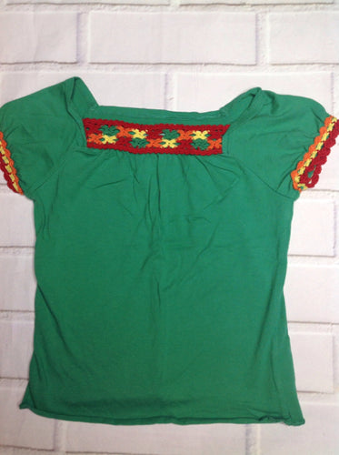 The Place GREEN & RED Top