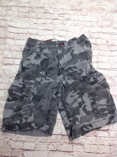 The Place Gray Camouflage Shorts