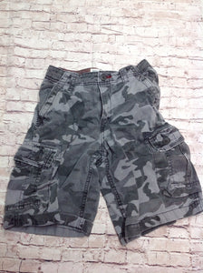 The Place Gray Camouflage Shorts