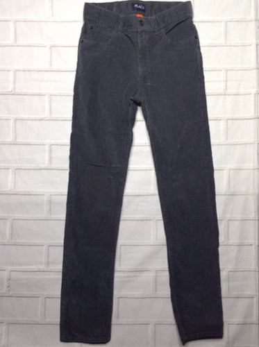 The Place Gray Solid Pants