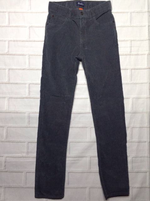 The Place Gray Solid Pants