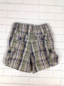 The Place Green & Blue Shorts