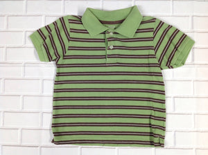 The Place Green & Brown Top