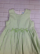 The Place Green & White Checkered Dress