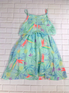 The Place Green Print Dress