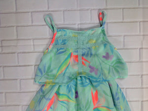 The Place Green Print Dress