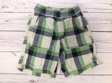 The Place Green Print Plaid Shorts