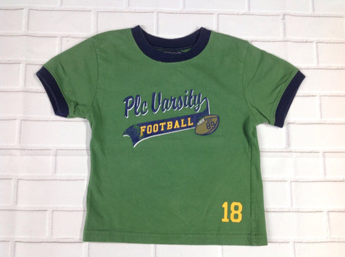 The Place Green Print Top