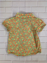 The Place Green Print Top