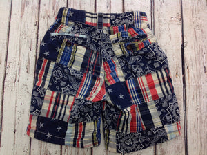 The Place Multi-Color Patriotic Shorts