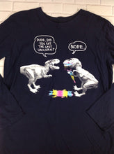 The Place Navy Print Dinosaurs Top