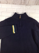The Place Navy Print Sweater