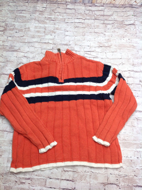 The Place Orange & Blue Top