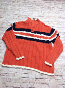 The Place Orange & Blue Top