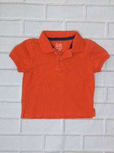 The Place Orange Solid Top