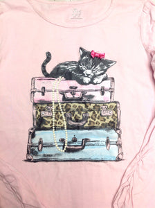 The Place PINK & BLACK Top