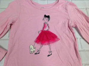 The Place PINK PRINT Girl Top