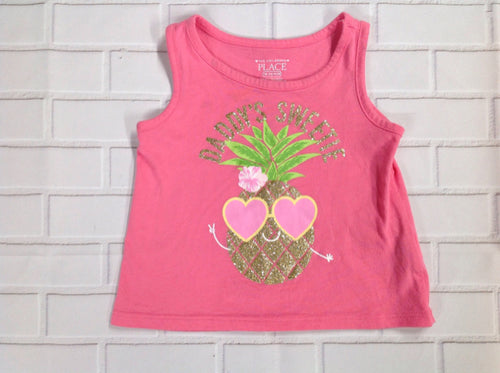The Place PINK PRINT Top