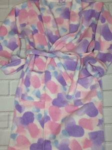 The Place Pink & Blue Heart Robe