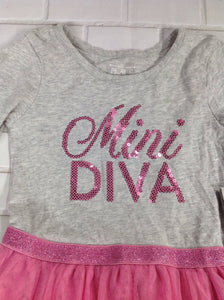 The Place Pink & Gray Dress