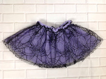 The Place Purple & Black Halloween Skirt
