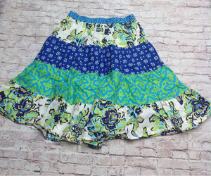 The Place Purple & Green Skirt
