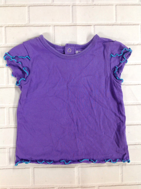 The Place Purple & Teal Top