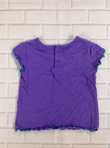 The Place Purple & Teal Top