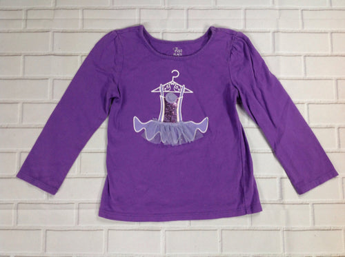 The Place Purple BALLERINA Top
