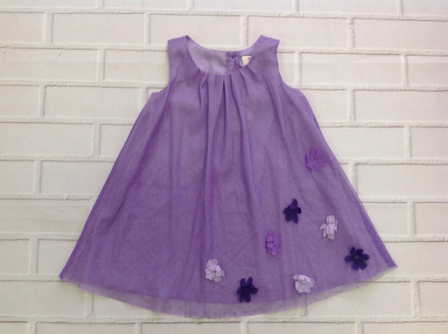 The Place Purple Print Floral Dress