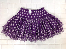 The Place Purple Print Polka Dot Skirt