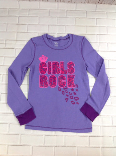 The Place Purple Print Top