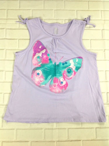 The Place Purple Print Top