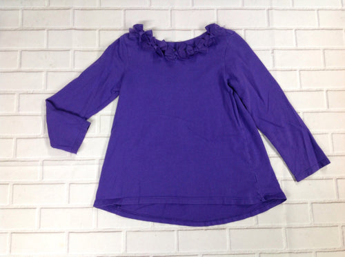 The Place Purple Solid Top