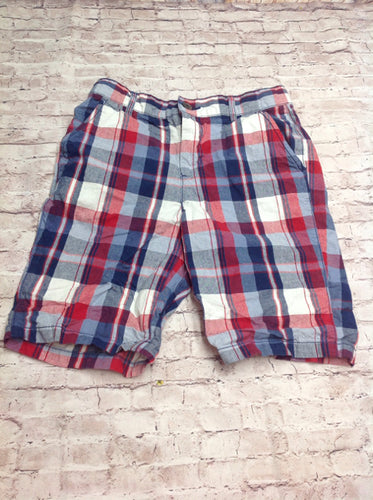 The Place RED, WHITE & BLUE Checkered Shorts