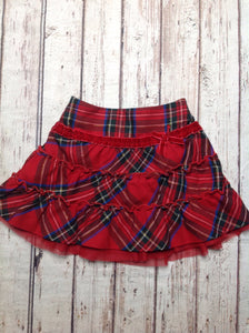 The Place Red & Blue Skirt