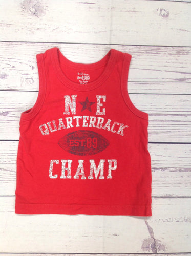 The Place Red Print Top
